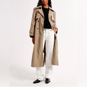 Abercrombie Oversized Trench Coat